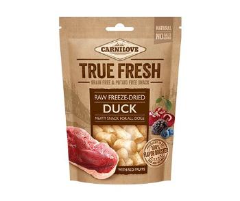 CARNILOVE True Fresh RAW Freeze-dried duck&amp;red fruits 40 g kaczka i czerwone owoce