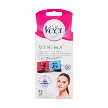 Veet Minima™ Easy-Gel™ Wax Strips Face 20 szt akcesoria do depilacji dla kobiet