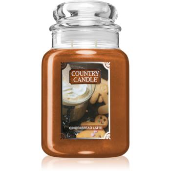 Country Candle Gingerbread Latte świeczka zapachowa 680 g