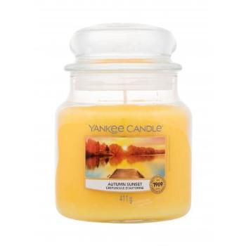 Yankee Candle Autumn Sunset 411 g świeczka zapachowa unisex