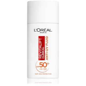 L'Oréal Paris Revitalift Clinical Vitamin C Anti-UV Fluid SPF50+ 50 ml krem do twarzy na dzień dla kobiet