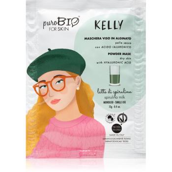 puroBIO Cosmetics Kelly Spirulina maska złuszczająca 13 g