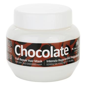 Kallos Chocolate Repair maseczka regenerująca do włosów suchych i zniszczonych 275 ml