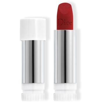 DIOR Rouge Dior The Refill trwała szminka napełnienie odcień 760 Favorite Velvet 3,5 g