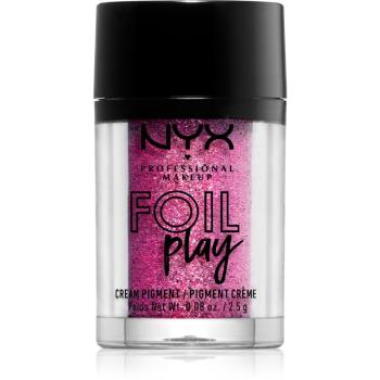 NYX Professional Makeup Foil Play pigment brokatowy odcień 02 Booming 2.5 g
