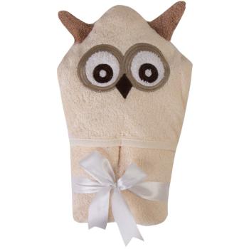 Babymatex Jimmy Owl ręcznik kąpielowy z kapturem 80x80 cm