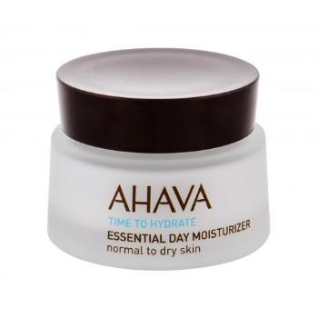 AHAVA Time To Hydrate Essential Day Moisturizer Normal To Dry Skin 50 ml krem do twarzy na dzień dla kobiet Uszkodzone pudełko