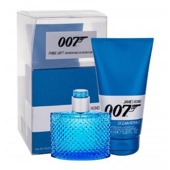 James Bond 007 Ocean Royale zestaw Edt 50ml + 150ml Shower gel dla mężczyzn Uszkodzone pudełko