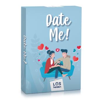 Spielehelden Date me!, gra karciana dla par, 35 pomysłów na romantyczne randki, prezent na ślub, język niemiecki