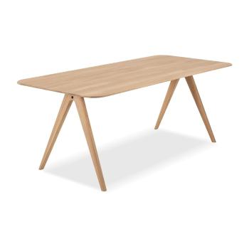 Stół z drewna dębowego Gazzda Ava, 200 x 90 cm