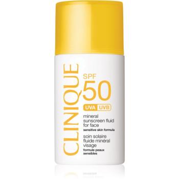 Clinique Sun SPF 50 Mineral Sunscreen Fluid For Face mineralny krem opalający do twarzy SPF 50 30 ml