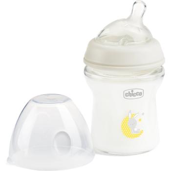 Chicco Natural Feeling Glass Neutral II butelka dla noworodka i niemowlęcia 0m+ 150 ml