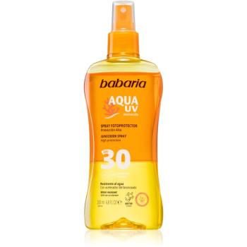 Babaria Sun Aqua UV spray do opalania SPF 30 200 ml