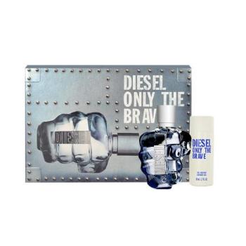 Diesel Only The Brave zestaw Edt 35ml + 50ml Żel pod prysznic dla mężczyzn