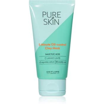 Oriflame Pure Skin maska oczyszczjąca z glinki przeciw niedoskonałościom skóry 50 ml