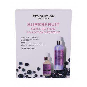 Revolution Skincare Superfruit Extract Collection zestaw Serum do twarzy 30 ml + nawilżający spray do twarzy 100 ml dla kobiet Uszkodzone pudełko