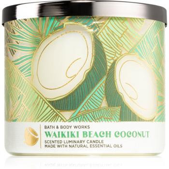 Bath & Body Works Waikiki Beach Coconut świeczka zapachowa I. 411 g