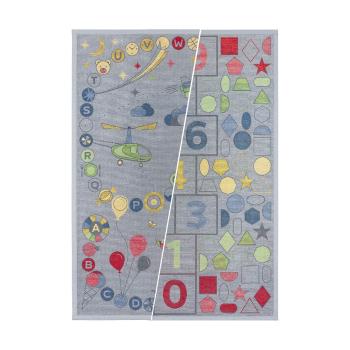 Szary dwustronny dywan dziecięcy Narma Tähemaa, 160x230 cm
