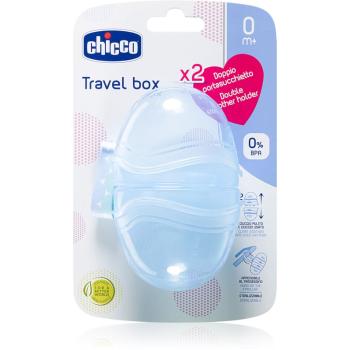 Chicco Double Soother Holder pojemnik na smoczek Blue 1 szt.