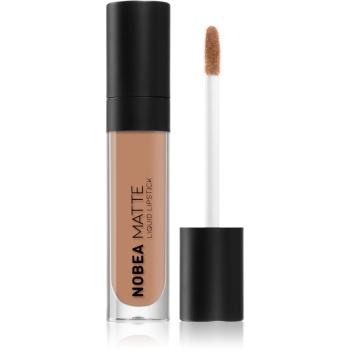 NOBEA Day-to-Day Matte Liquid Lipstick matowa szminka odcień Peachy Nude #M04 7 ml