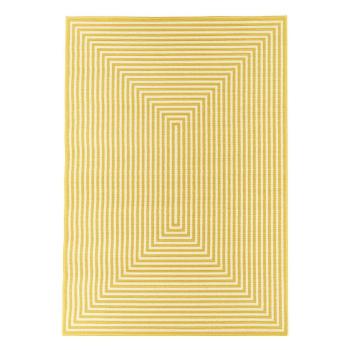 Żółty dywan odpowiedni na zewnątrz Floorita Braid, 160x230 cm
