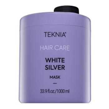 Lakmé Teknia White Silver Mask maska neutralizująca do włosów siwych i platynowego blondu 1000 ml