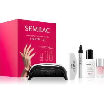 Semilac One Step Hybrid Starter Set zestaw do perfekcyjnego manicure
