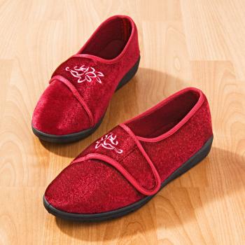 Pantofle  Alma - czerwone - Rozmiar 36