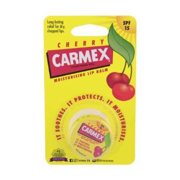Carmex Cherry SPF15 7,5 g balsam do ust dla kobiet Uszkodzone opakowanie