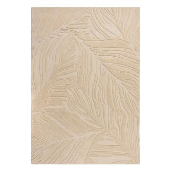 Beżowy dywan wełniany Flair Rugs Lino Leaf, 120x170 cm