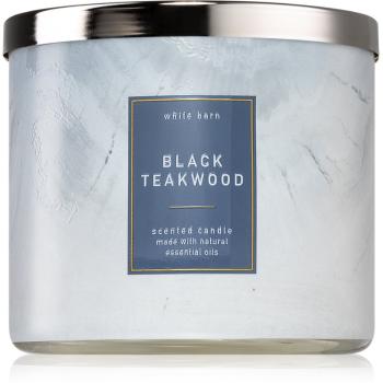 Bath & Body Works Black Teakwood świeczka zapachowa 411 g