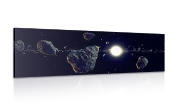 Obraz meteoryty - 150x50
