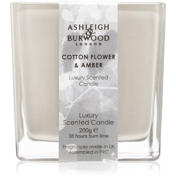 Ashleigh & Burwood London Life in Bloom Cotton Flower & Amber świeczka zapachowa 200 g