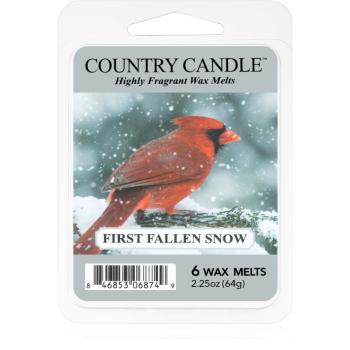 Country Candle First Fallen Snow wosk zapachowy 64 g