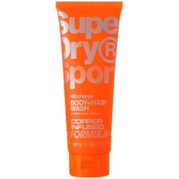 Superdry RE:charge żel pod prysznic do ciała i włosów dla mężczyzn 250 ml