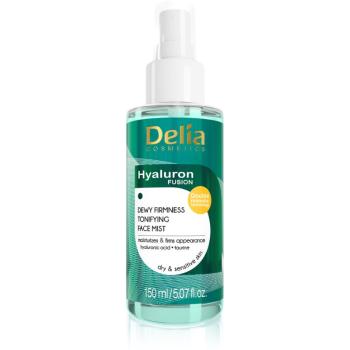 Delia Cosmetics Hyaluron Fusion tonizująca mgiełka do twarzy o efekt wzmacniający 150 ml