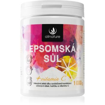 Allnature Epsom salt Vitamin C sól do kąpieli 1000 g