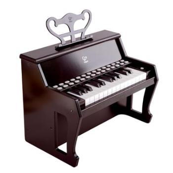 Hape podświetlany fortepian z klawiszami, czarny