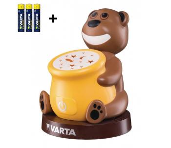 Varta 17501 - LED Projektor dziecięcy PAUL 2xLED/3xAA