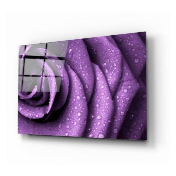 Obraz szklany Insigne Purple Rose