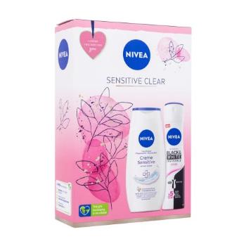 Nivea Sensitive Clear zestaw Żel pod prysznic 250 ml + antyperspirant 150 ml dla kobiet