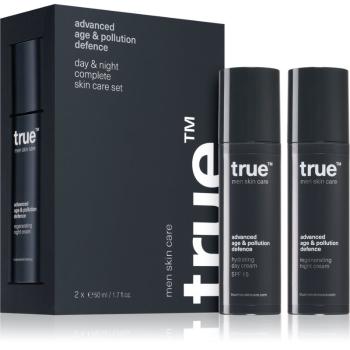 true men skin care Day & night complete skin care set zestaw do pielęgnacji skóry na dzień i na noc dla mężczyzn