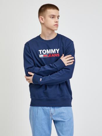 Tommy Jeans Bluza Niebieski