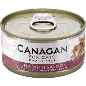 CANAGAN Cat Tuna with Salmon 75 g mokra karma dla kotów tuńczyk z łososiem
