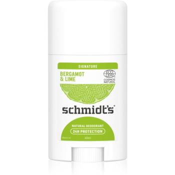 Schmidt's Bergamot + Lime dezodorant w sztyfcie 40 g