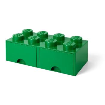 Zielony pojemnik z 2 szufladami LEGO®