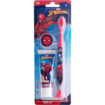 Marvel Spiderman Travel Kit zestaw do pielęgnacji zębów dla dzieci