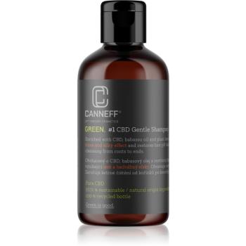 Canneff Green CBD Gentle Shampoo szampon regenerujący do nabłyszczania i zmiękczania włosów 200 ml