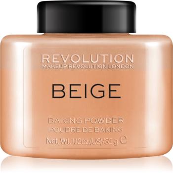 Makeup Revolution Baking Powder puder sypki odcień Beige 32 g