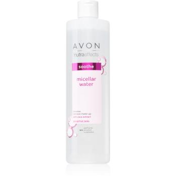 Avon Nutra Effects Soothe oczyszczający płyn micelarny dla cery wrażliwej 400 ml